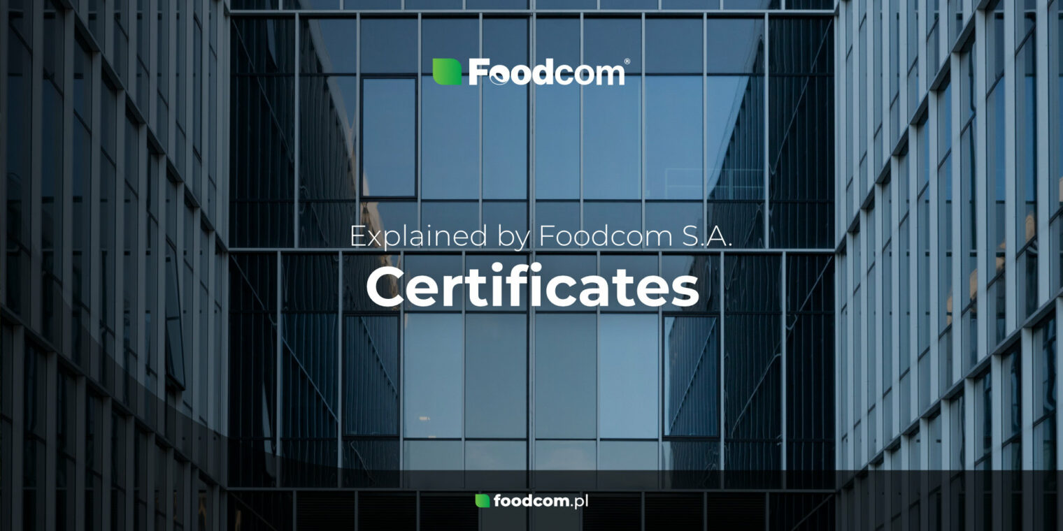 Explained by Foodcom: Certifications