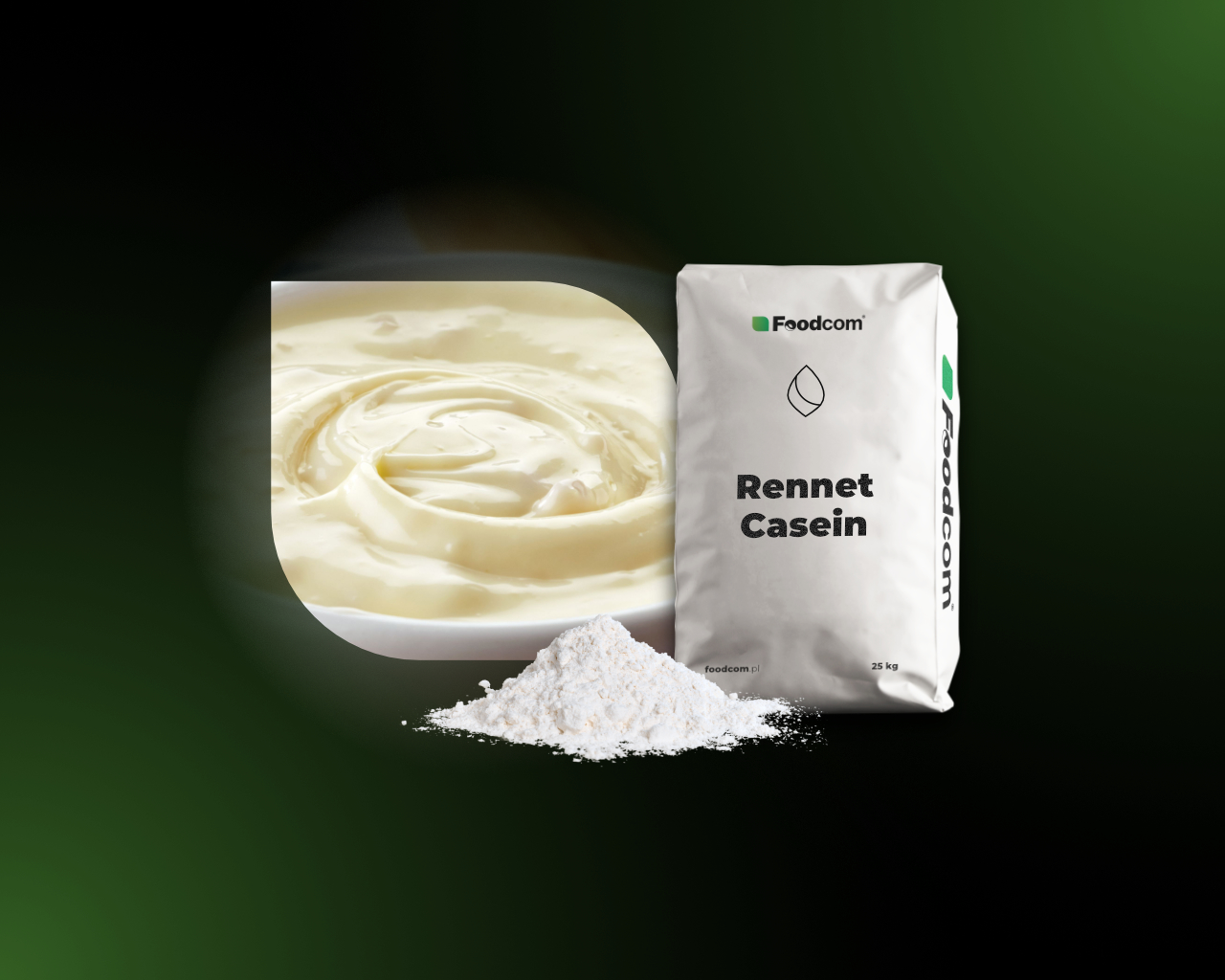 Rennet Casein | Price | 20 kg, 25 kg, Big Bags | B2B trade - Foodcom S.A.