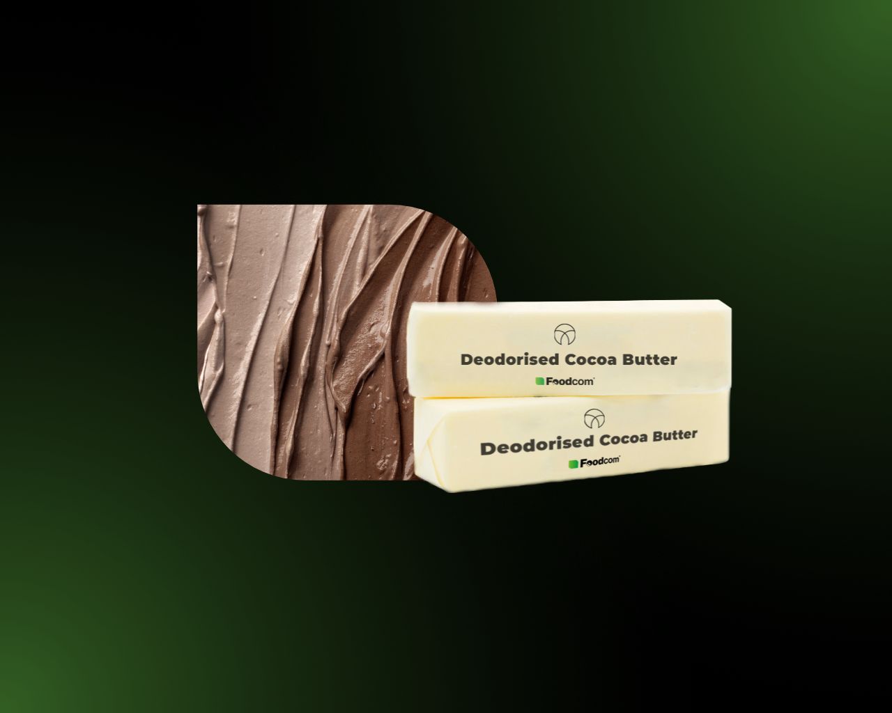 Burro di cacao deodorato