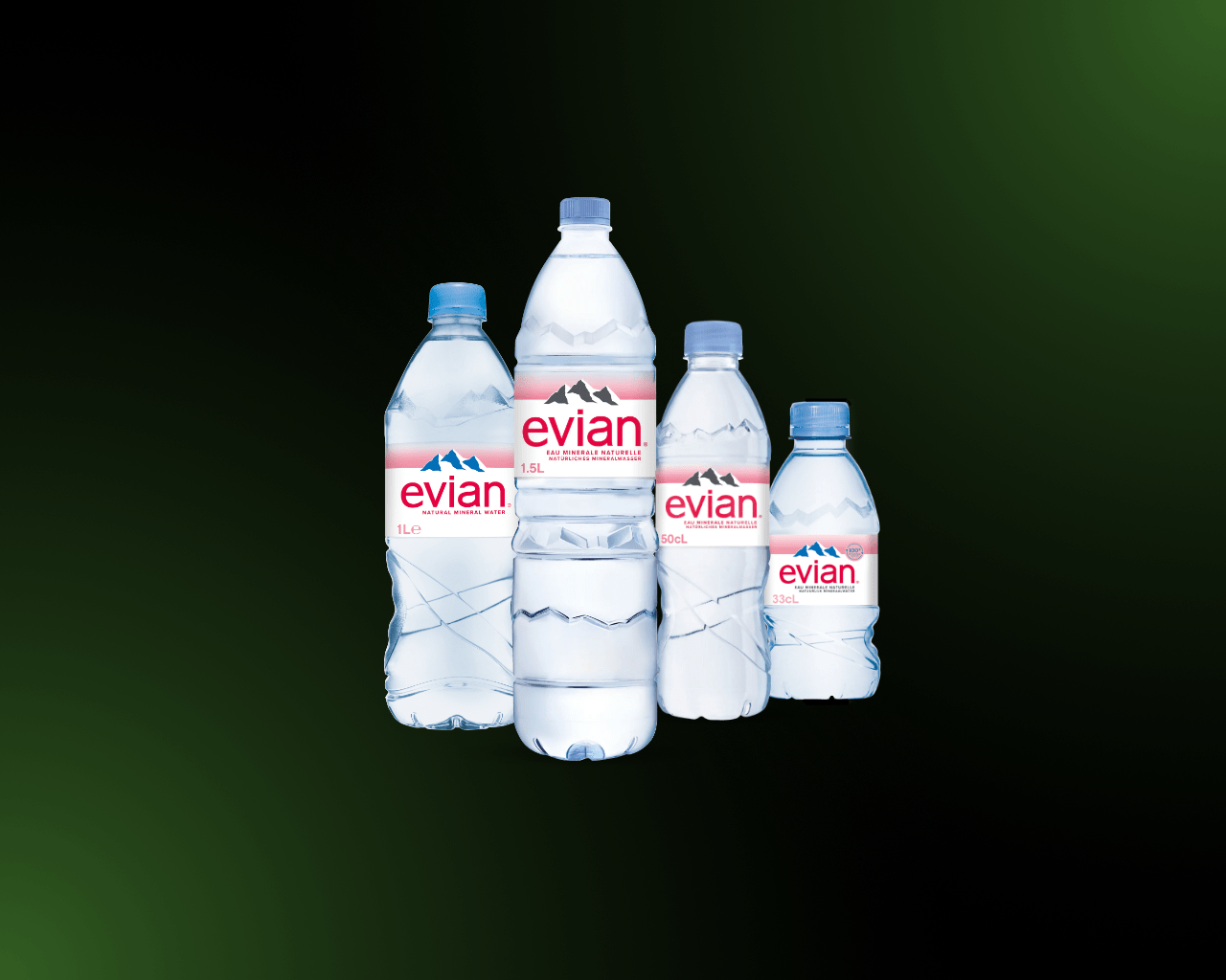 Agua mineral natural Evian