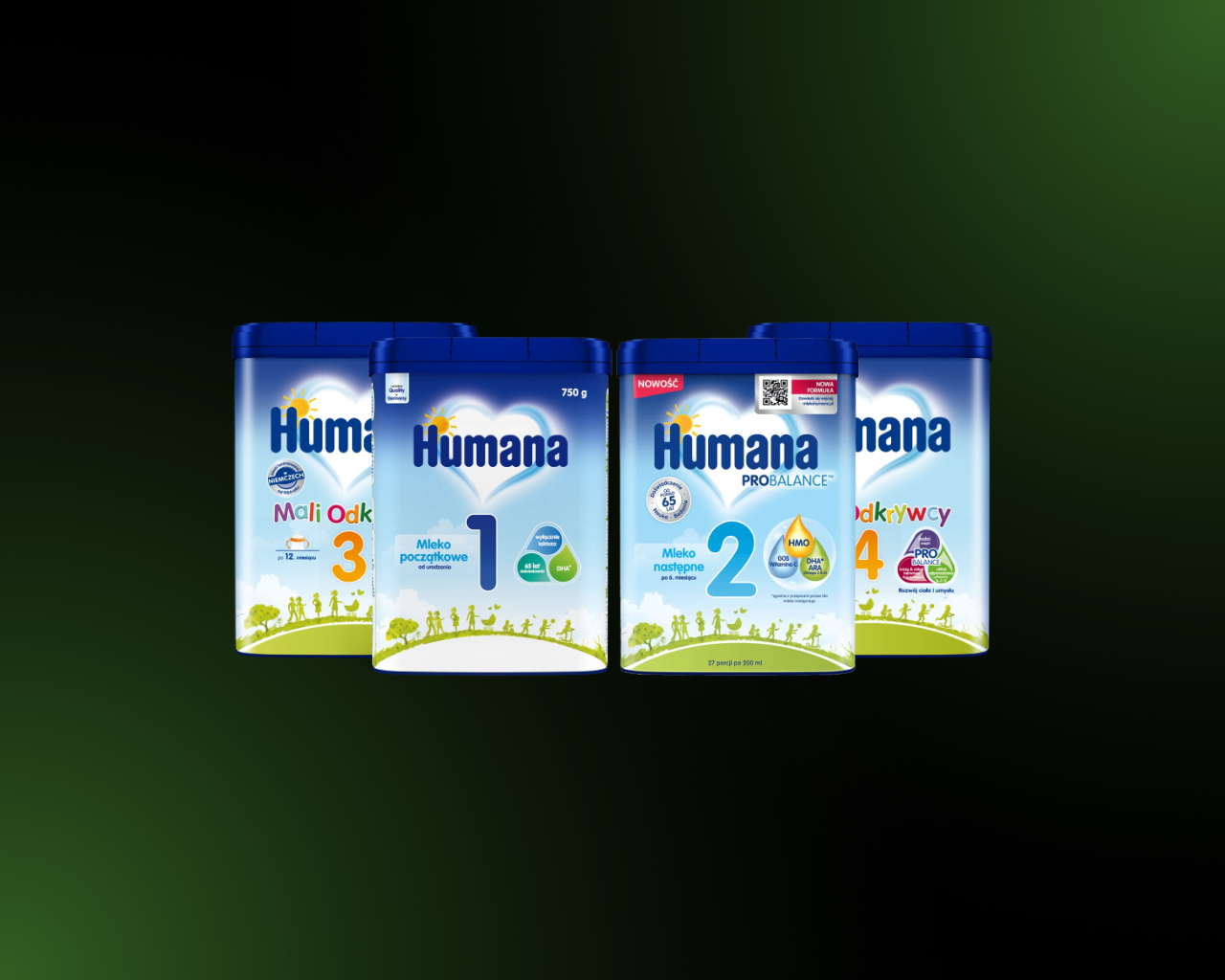 Humana modifizierte Milch