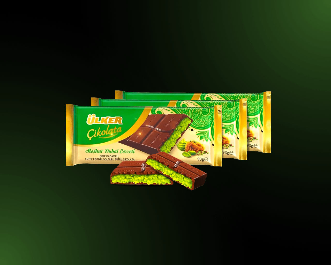 Ülker Meşhur Dubai Lezzeti chocolate