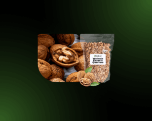 Walnuts kernels quarters