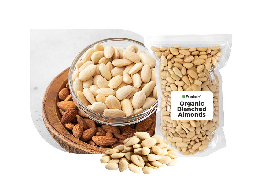 Amandes blanchies biologiques