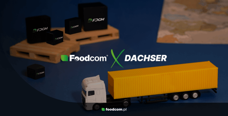 Foodcom x Dachser - niezawodna logistyka i dostawy międzynarodowe