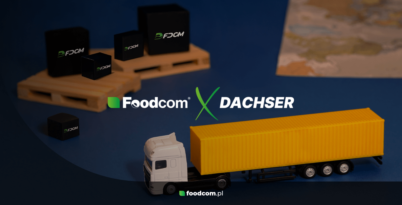 Foodcom x Dachser – reliable logistics and international deliveries
