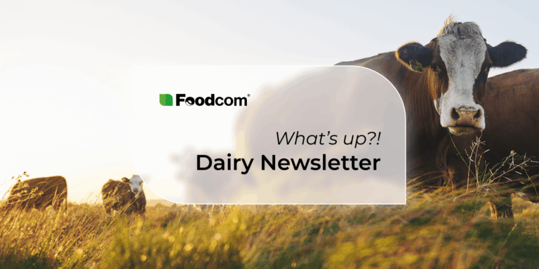 Mercato lattiero-caseario europeo: la panna sale di prezzo, mentre il latte scremato in polvere (SMP) e i formaggi registrano un rafforzamento [314ª edizione della newsletter Foodcom DAIRY]