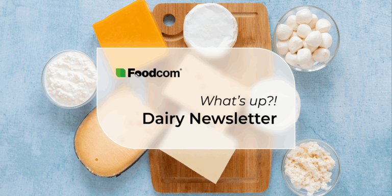 Marché européen des produits laitiers : le beurre et le WPC80 sous pression [319e édition de la newsletter Foodcom DAIRY]