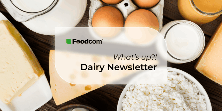 European dairy market: cheese, SMP, and cream supported by limited milk availability [316th Edition of the Foodcom DAIRY Newsletter]