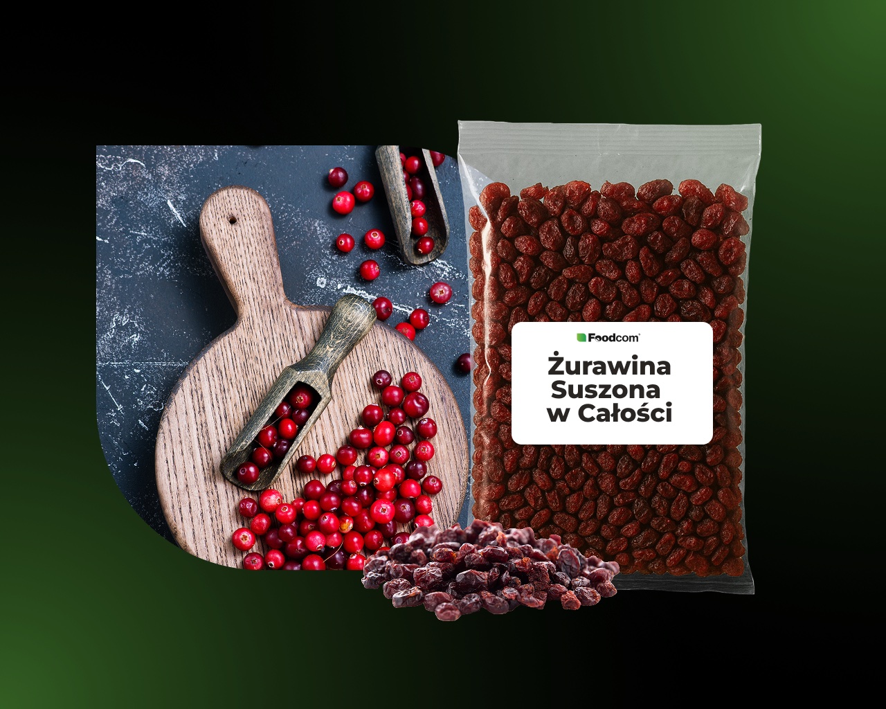 Żurawina Suszona Cała Żurawina Suszona Cała